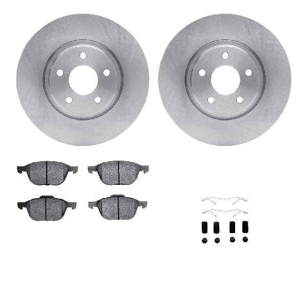 2013-2017 Ford C-Max Disc Brake Kit - Front (Dynamic Friction)