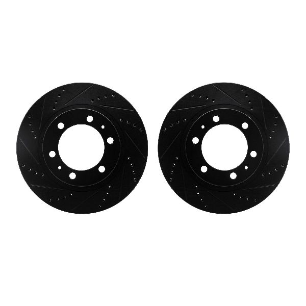 2007-2014 Toyota FJ Cruiser Disc Brake Rotor Set - Front (Dynamic Friction)