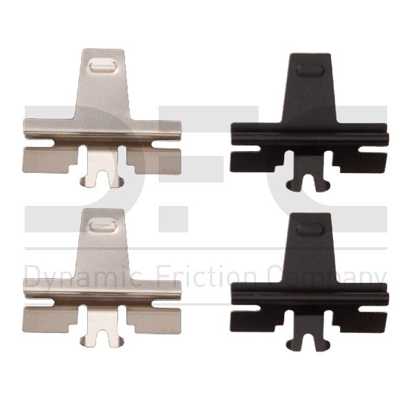 2014-2016 Chevrolet Spark EV Disc Brake Hardware Kit - Rear (Dynamic Friction)