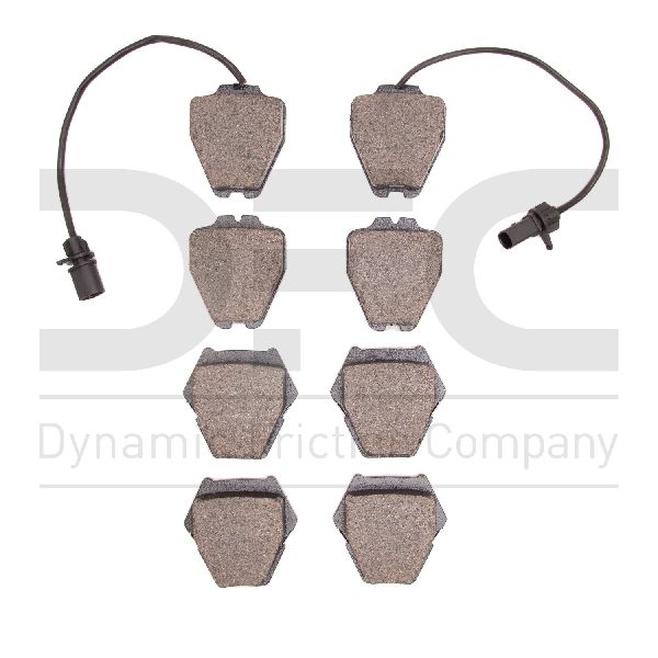 2002-2003 Audi S6 Disc Brake Pad Set - Front (Dynamic Friction)