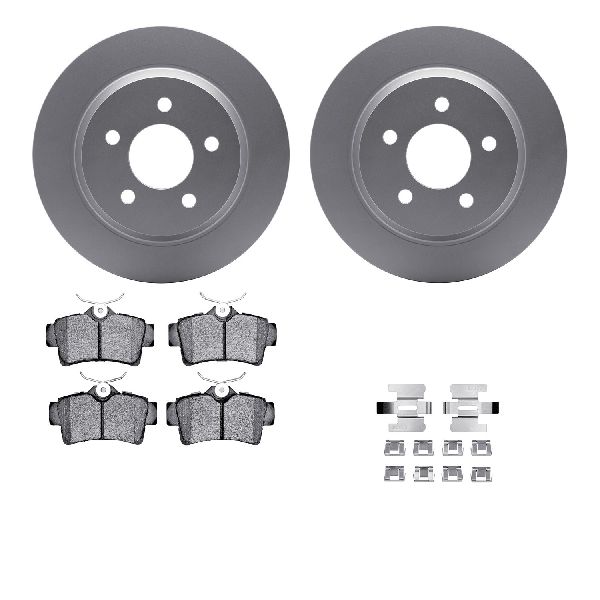 1994-2004 Ford Mustang Disc Brake Kit - Rear (Dynamic Friction)