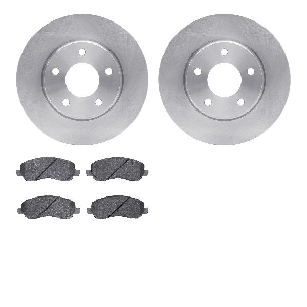 2007-2012 Dodge Caliber Disc Brake Kit - Front (Dynamic Friction)