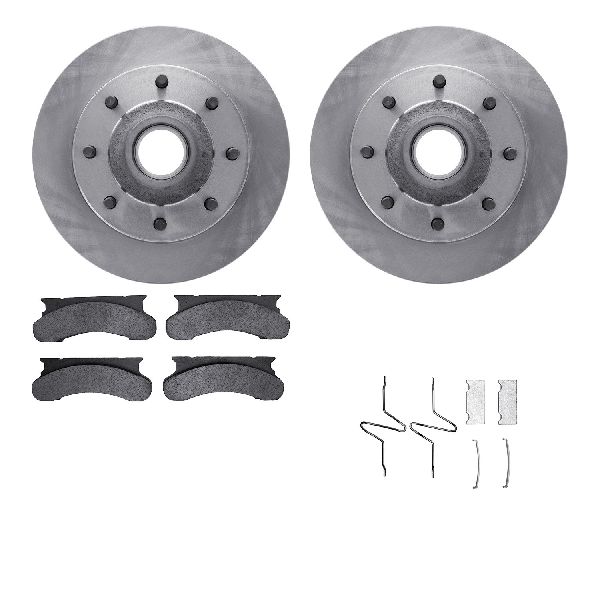 1980-1985 Ford F-250 Disc Brake Kit - Front (Dynamic Friction)