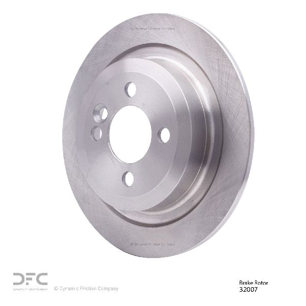 2009-2014 Mini Cooper Disc Brake Rotor - Rear (Dynamic Friction)
