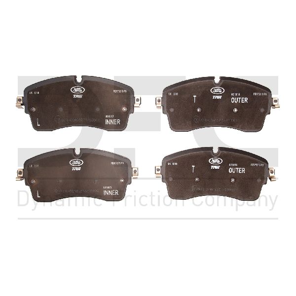 2018-2020 Jaguar E-Pace Disc Brake Pad Set - Front (Dynamic Friction)