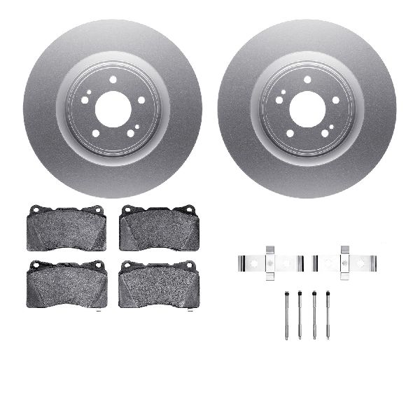 2008-2015 Mitsubishi Lancer Disc Brake Kit - Front (Dynamic Friction)