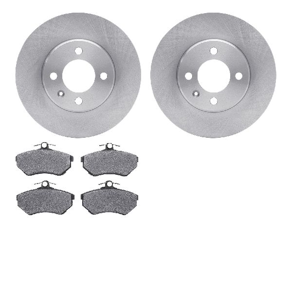1993 Volkswagen Passat Disc Brake Kit - Front (Dynamic Friction)