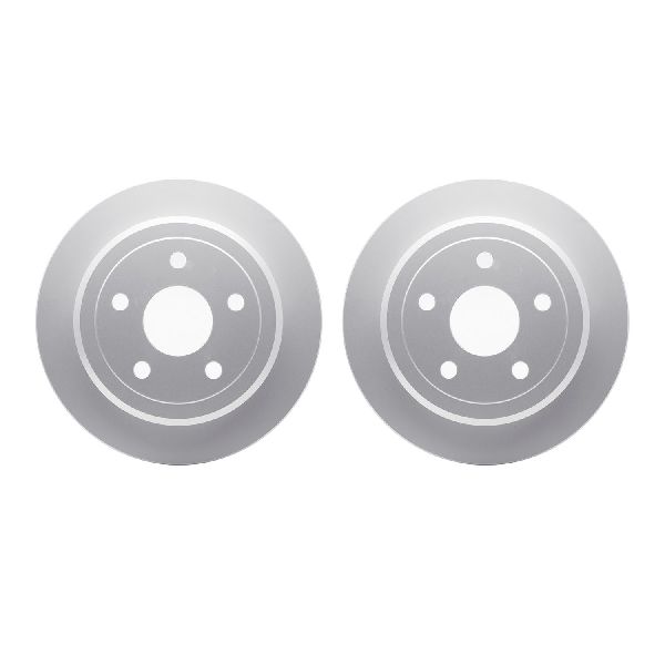 2007-2018 Jeep Wrangler Disc Brake Rotor Set - Rear (Dynamic Friction)