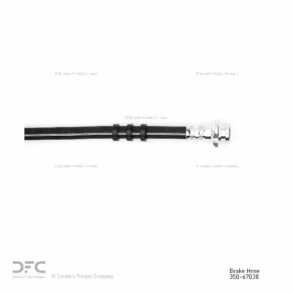 1991-1994 Nissan Sentra Brake Hydraulic Hose - Front Left (Dynamic Friction)