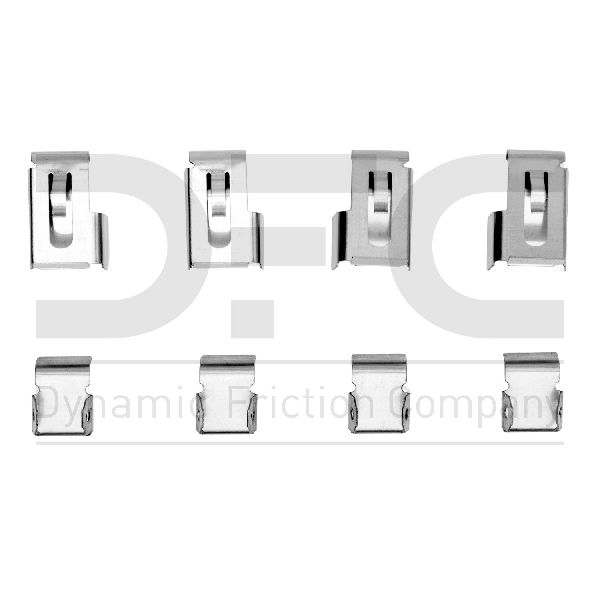 1985-1992 Mitsubishi Galant Disc Brake Hardware Kit - Rear (Dynamic Friction)