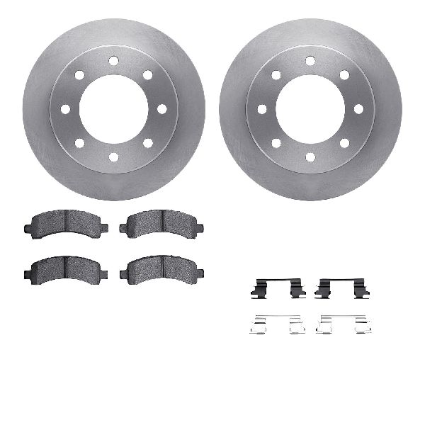 2005-2017 Chevrolet Express 3500 Disc Brake Kit - Rear (Dynamic Friction)