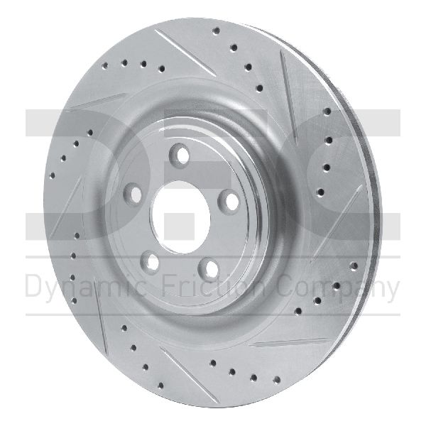 2008-2009 Jaguar XKR Disc Brake Rotor - Rear Left (Dynamic Friction)