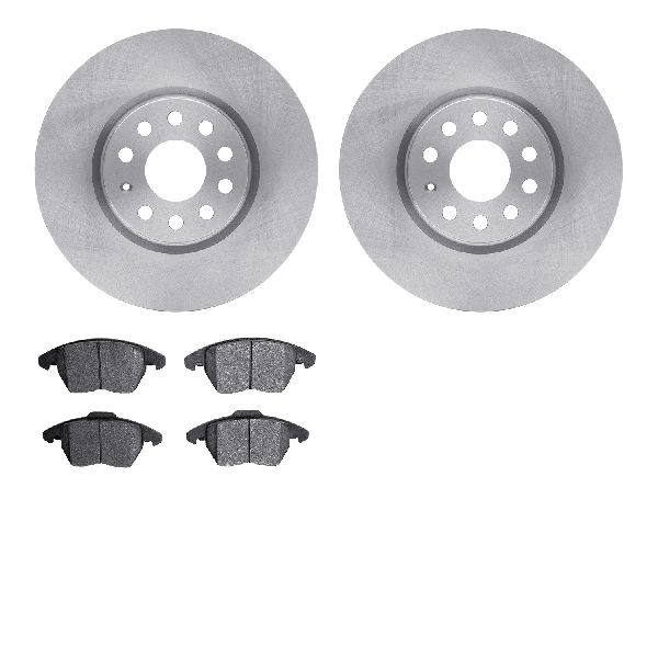 2009-2017 Volkswagen CC Disc Brake Kit - Front (Dynamic Friction)