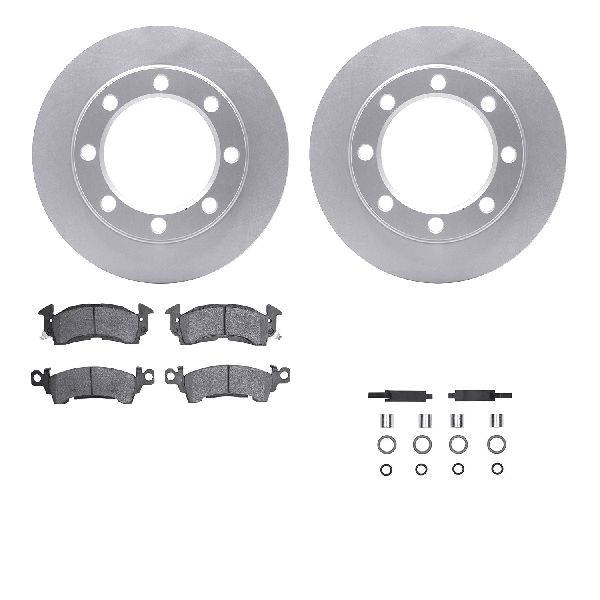 1975-1986 Chevrolet K20 Disc Brake Kit - Front (Dynamic Friction)
