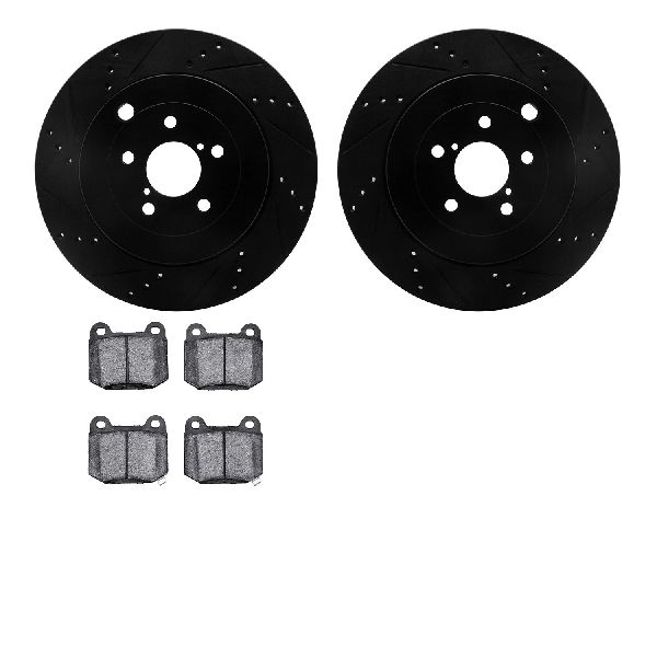 2017-2020 Subaru BRZ Disc Brake Kit - Rear (Dynamic Friction)