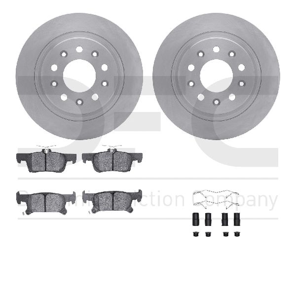 2017-2018 Buick Envision Disc Brake Kit - Rear (Dynamic Friction)