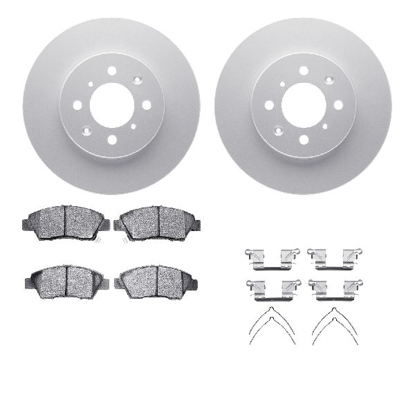 2009-2014 Honda Fit Disc Brake Kit - Front (Dynamic Friction)
