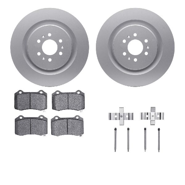 2006-2011 Cadillac STS Disc Brake Kit - Rear (Dynamic Friction)