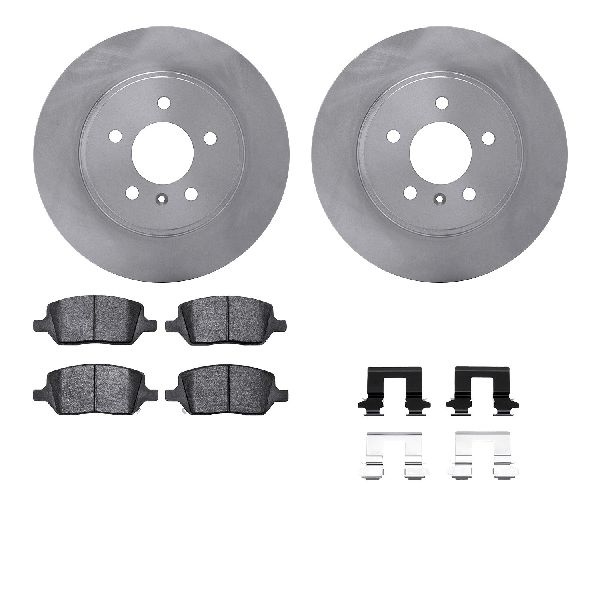2005 Chevrolet Uplander Disc Brake Kit - Rear (Dynamic Friction)