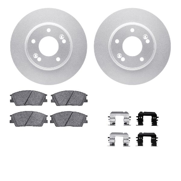 2020-2024 Kia Soul Disc Brake Kit - Front (Dynamic Friction)