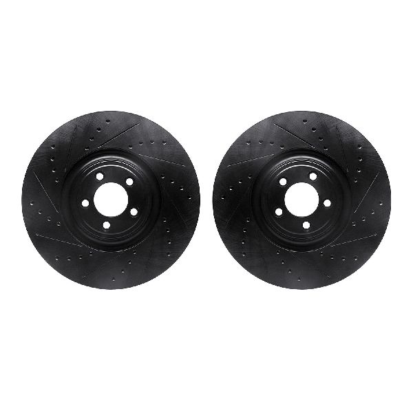 2010-2015 Jaguar XF Disc Brake Rotor Set - Front (Dynamic Friction)
