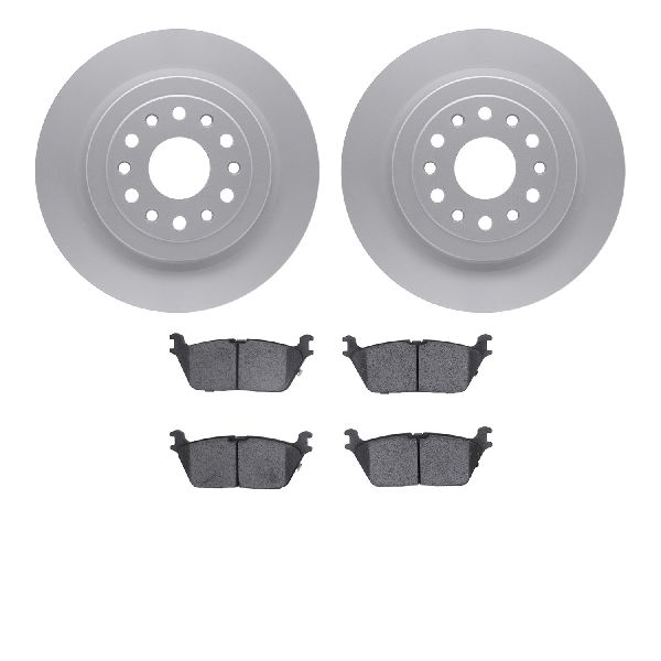 2019-2022 Ram 1500 Disc Brake Kit - Rear (Dynamic Friction)