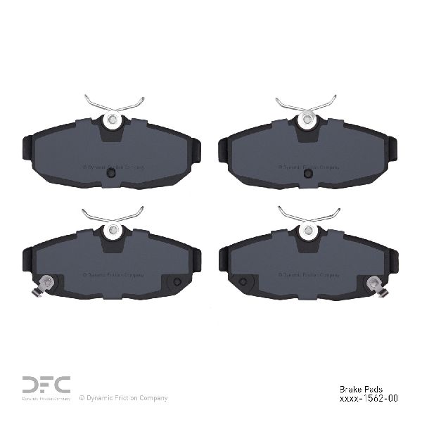 2012-2014 Ford Mustang Disc Brake Pad Set - Rear (Dynamic Friction)