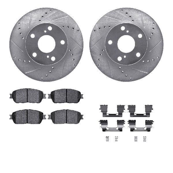 2005-2015 Toyota Tacoma Disc Brake Kit - Front (Dynamic Friction)