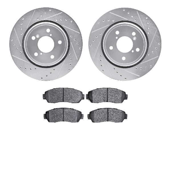 2019-2022 Honda Passport Disc Brake Kit - Front (Dynamic Friction)