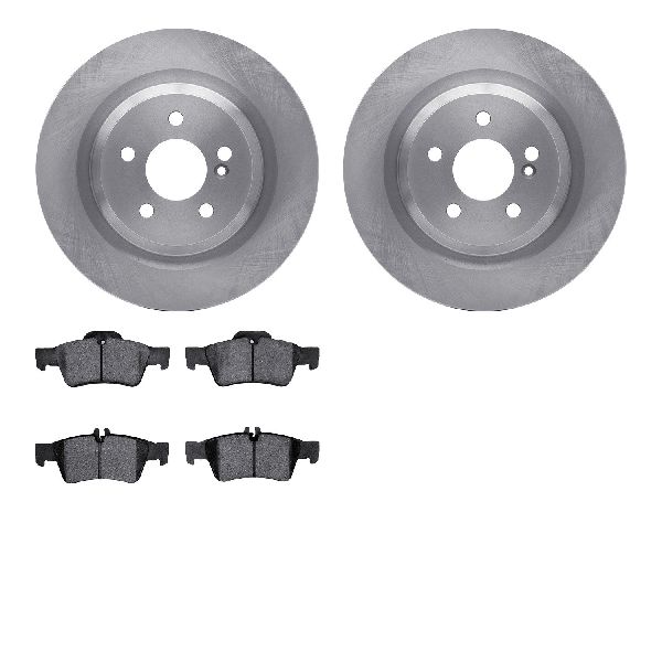 2007-2009 Mercedes-Benz S600 Disc Brake Kit - Rear (Dynamic Friction)