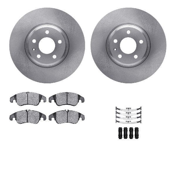 2009-2012 Audi Q5 Disc Brake Kit - Front (Dynamic Friction)