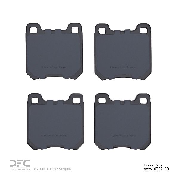 1999-2003 Saab 9-3 Disc Brake Pad Set - Rear (Dynamic Friction)