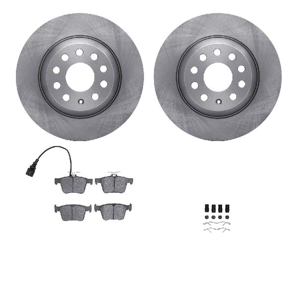 2016-2023 Audi TT Quattro Disc Brake Kit - Rear (Dynamic Friction)