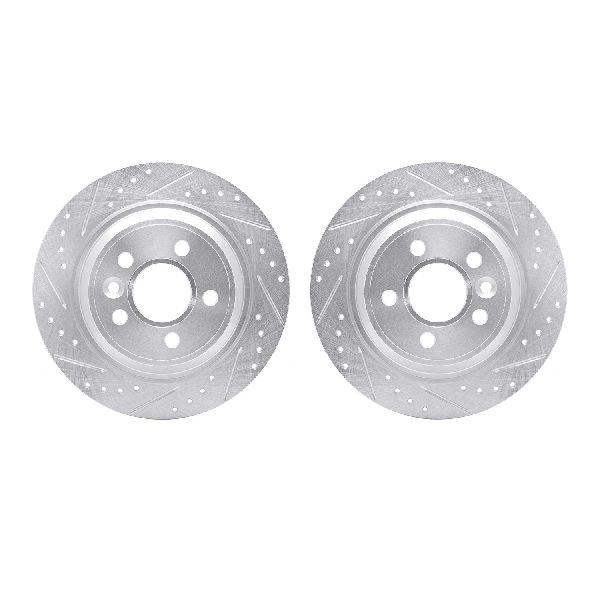 2010 Ford Focus Disc Brake Rotor Set - Rear (Dynamic Friction)