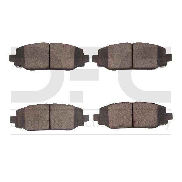 2018-2024 Jeep Wrangler Disc Brake Pad Set - Rear (Dynamic Friction)