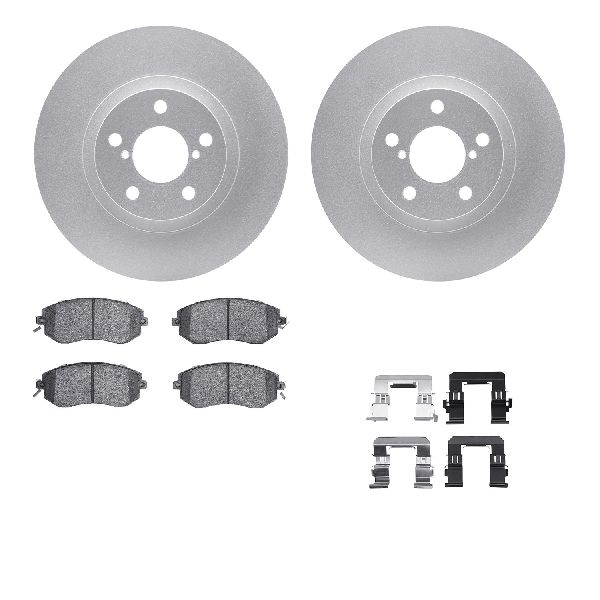 2013-2015 Subaru BRZ Disc Brake Kit - Front (Dynamic Friction)