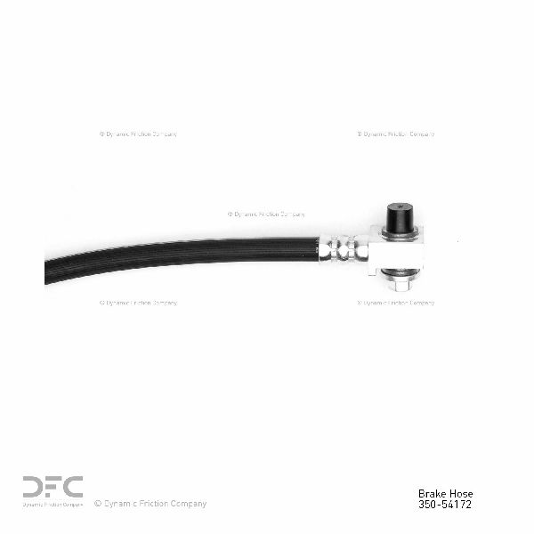 2000-2002 Lincoln LS Brake Hydraulic Hose - Rear Left (Dynamic Friction)