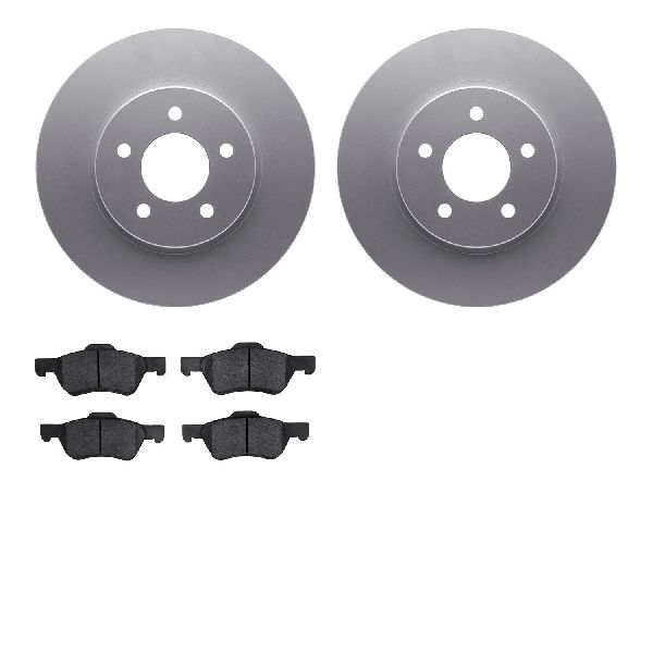 2008-2009 Mazda Tribute Disc Brake Kit - Front (Dynamic Friction)