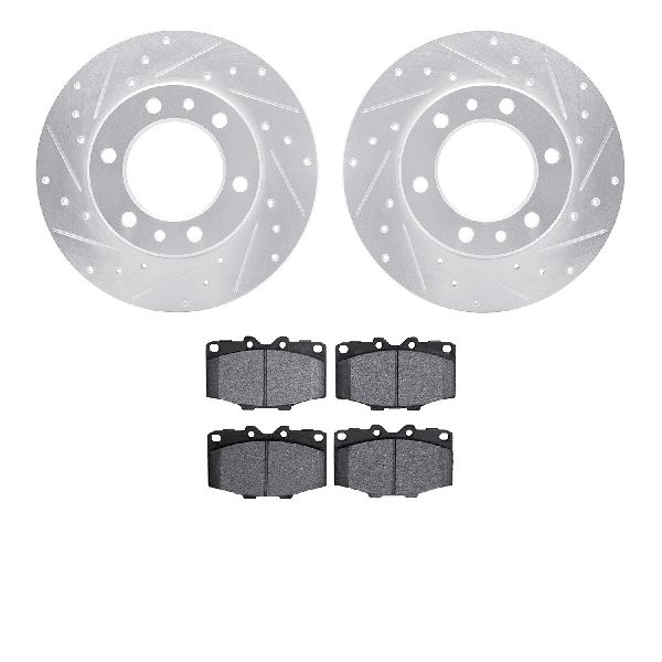 1984-1985 Toyota 4Runner Disc Brake Kit - Front (Dynamic Friction)