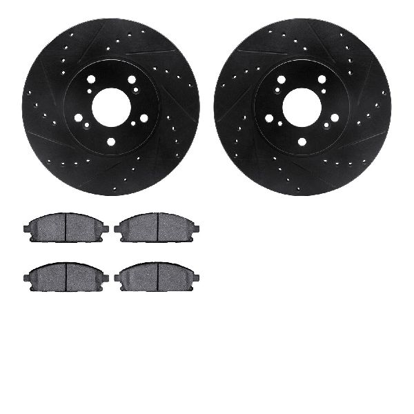 2003-2006 Acura MDX Disc Brake Kit - Front (Dynamic Friction)