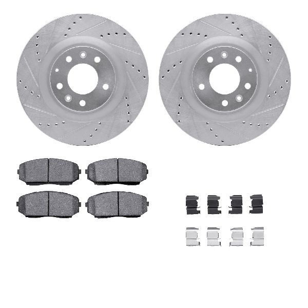 2007-2015 Mazda CX-9 Disc Brake Kit - Front (Dynamic Friction)