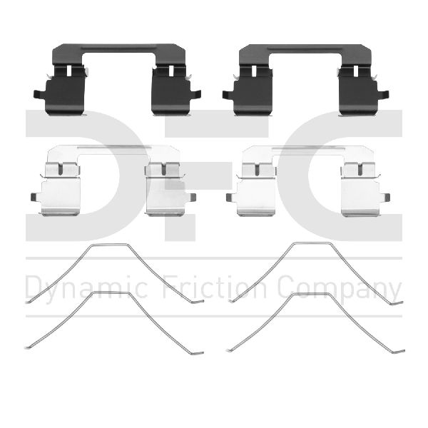 2013-2015 Acura ILX Disc Brake Hardware Kit - Front (Dynamic Friction)