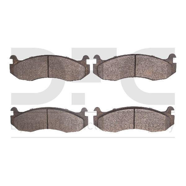 2002-2006 Hummer H1 Disc Brake Pad Set - Front (Dynamic Friction)