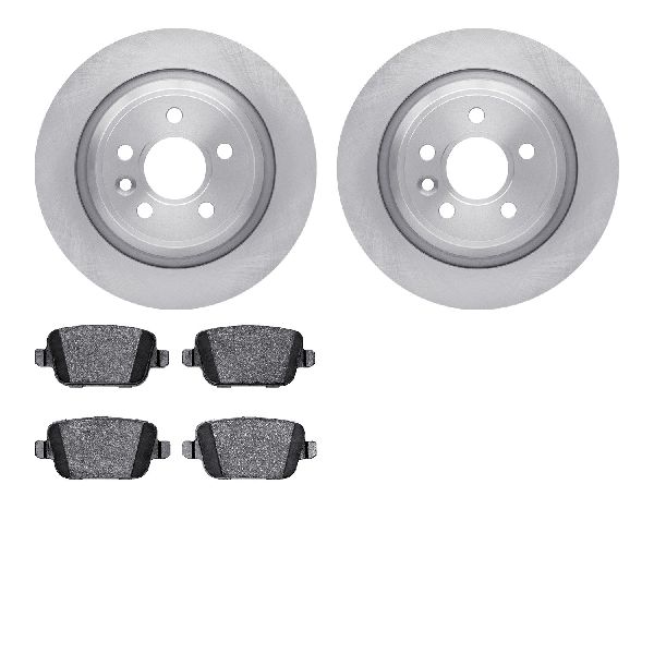 2010 Ford Focus Disc Brake Kit - Rear (Dynamic Friction)