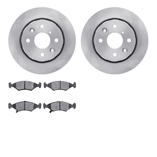 2000 Kia Spectra Disc Brake Kit - Front (Dynamic Friction)