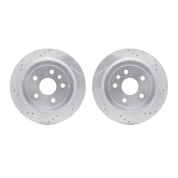 2010-2015 Chevrolet Camaro Disc Brake Rotor Set - Rear (Dynamic Friction)