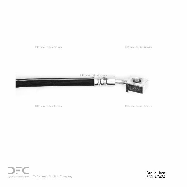 2007-2018 GMC Sierra 1500 Brake Hydraulic Hose - Rear Right Lower (Dynamic Friction)