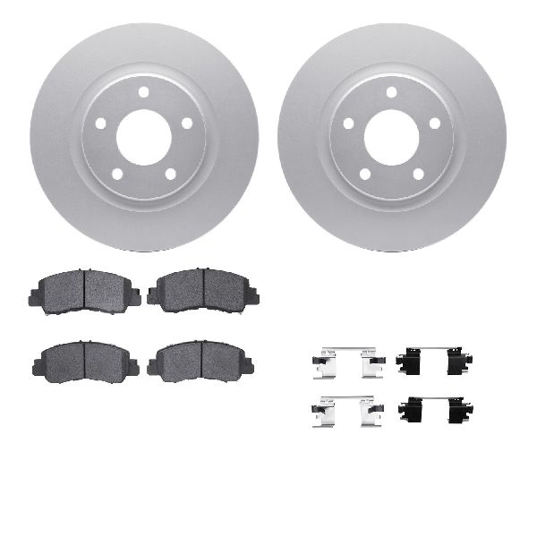 2018-2024 Mitsubishi Eclipse Cross Disc Brake Kit - Front (Dynamic Friction)