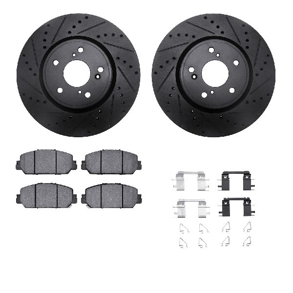 2020-2024 Honda CR-V Disc Brake Kit - Front (Dynamic Friction)