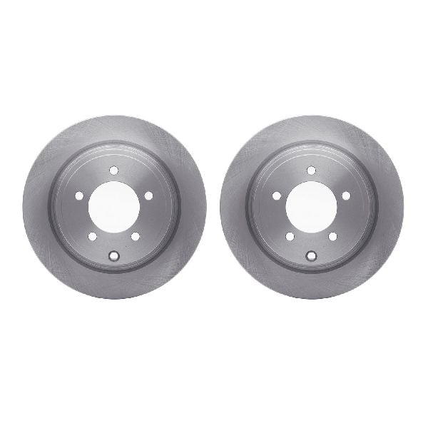 2011-2014 Chrysler 200 Disc Brake Rotor Set - Rear (Dynamic Friction)